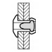 BLINDNIET RVS / RVS BK 4.0X8 KLEMBEREIK 2.0-4.0MM PER DOOS