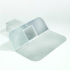 KIEZELBAK U ALUMINIUM GESLOTEN 60X10MM #