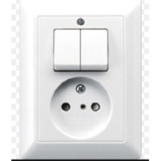 WANDCONTACTDOOS SERIE ZONDER RANDAARDE AS5545EU 320531 #