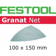 SCHUURVEL FESTOOL GRANAT NET STF DELTA 100X150MM K120 PER 50 STUKS
