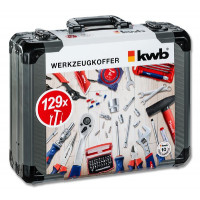 GEREEDSCHAPSKOFFER KWB 129-DELIG @