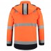 JACK TRICORP SOFTSHELL ISO20471 ORANJE/NAVY 3XL