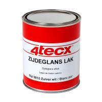 VERF AFLAK CREME ZIJDEGLANS RAL9001 0.75 LITER