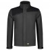 JACK TRICORP SOFTSHELL NADEN BICOLOR DONKER GRIJS ZWART XL