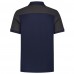 POLOSHIRT TRICORP BICOLOR NADEN INK DONKER GRIJS M