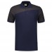 POLOSHIRT TRICORP BICOLOR NADEN INK DONKER GRIJS M