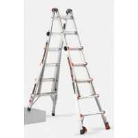 VOUWLADDER ALTREX LITTLE GIANT LEVELER WERKHOOGTE 7.68 METER 4X6 #