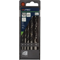 HOUTBOOR SET 4-5-6-8-10MM IN CASSETTE HOUTBOOR SET 4-5-6-8-10MM IN CASSETTE