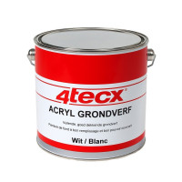 ACRYL GRONDVERF WIT RAL9001 2,5LTR 4TECX