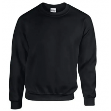 SWEATER GILDAN 18000 ZWART XXL #