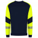 SWEATER REFLECTIVE REDEFINED 306101 INK/FLUOR YELLOW M