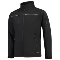 JACK TRICORP SOFTSHELL TSJ2000 ZWART XXL