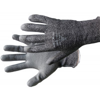 HANDSCHOEN SAFEWORKER PU SW59 SNIJVAST EN388/4542 GRIJS L