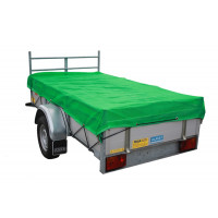 AANHANGWAGENNET FIJNMAZIG 2X3 METER GROEN